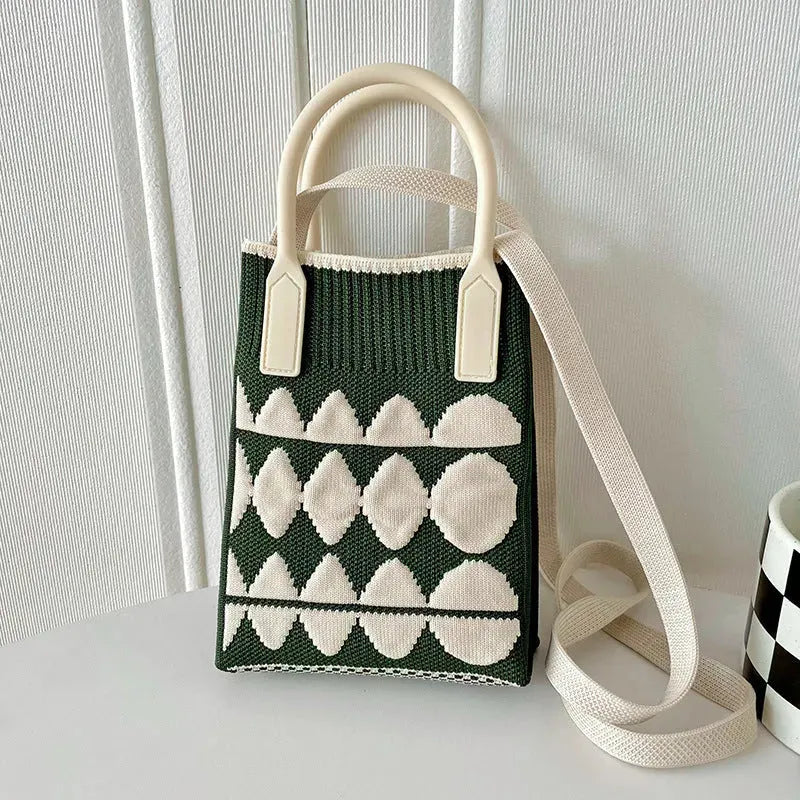 Love Mini Knit Shoulder Crossbody Bag - Bella Enchanté